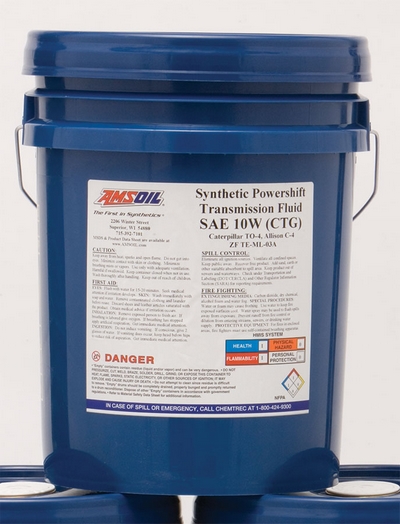 Synthetic Powershift Transmission Fluid SAE 10W - 55 Gallon Drum